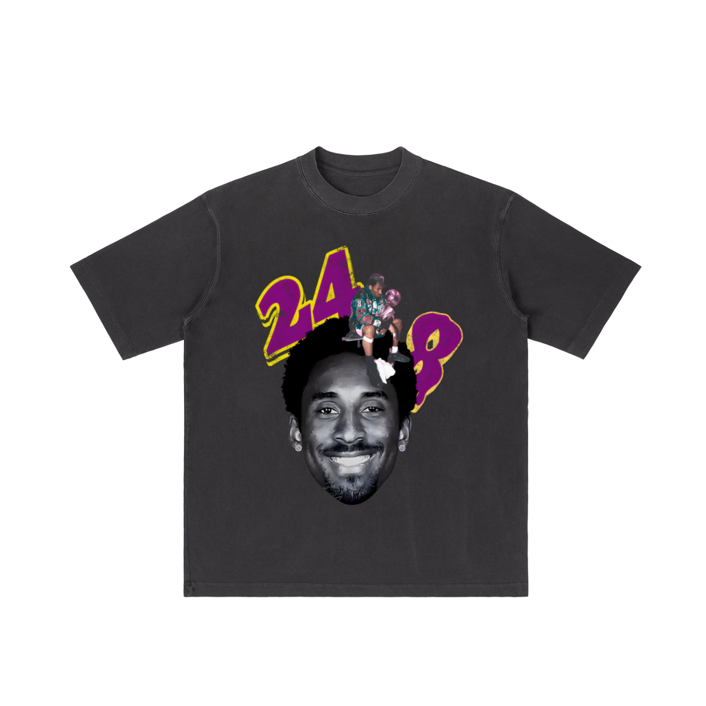 Camiseta de peso pesado "Mamba" 