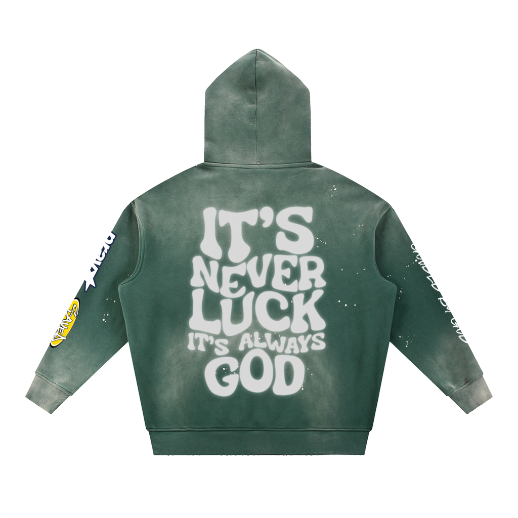 "Always GOD" Washed Hoodie