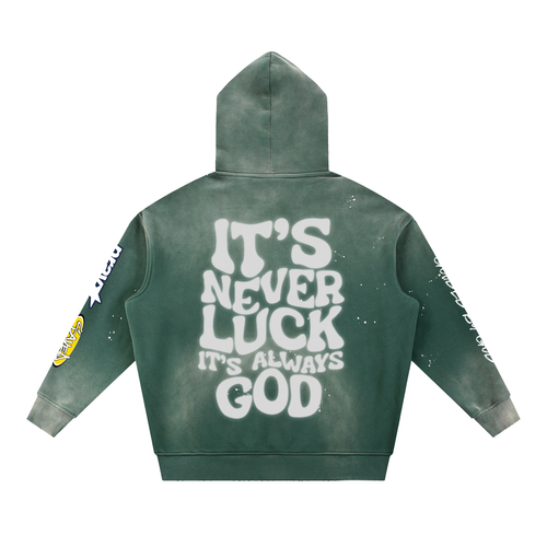 "Always GOD" Washed Hoodie