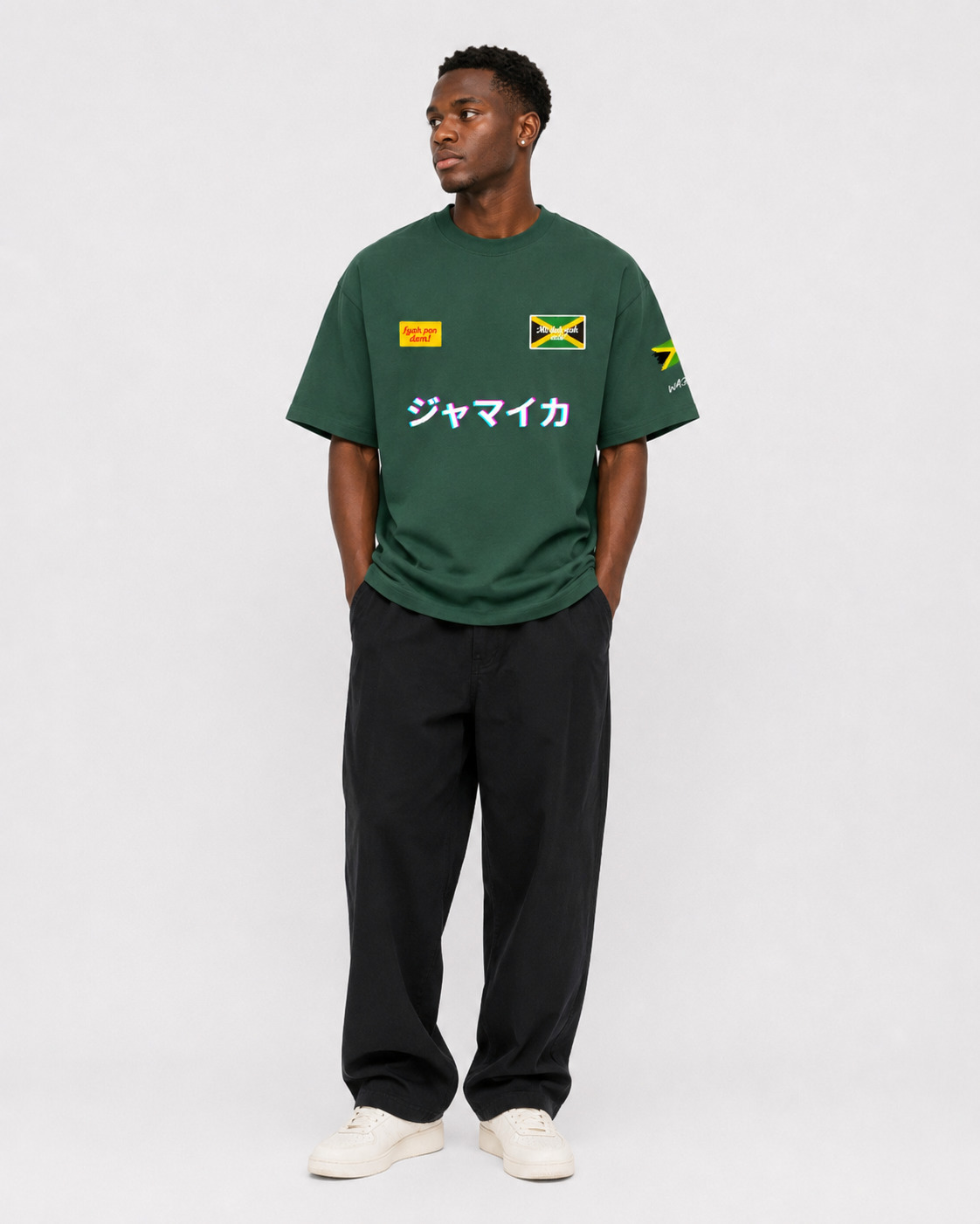 Camiseta pesada "Jamaica" 