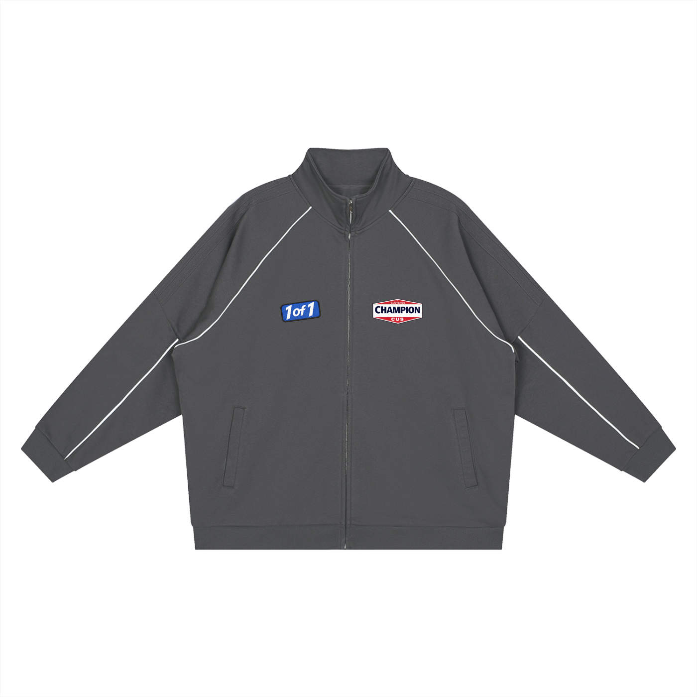 "Anti-Social" Reflection Sleeve Jacket