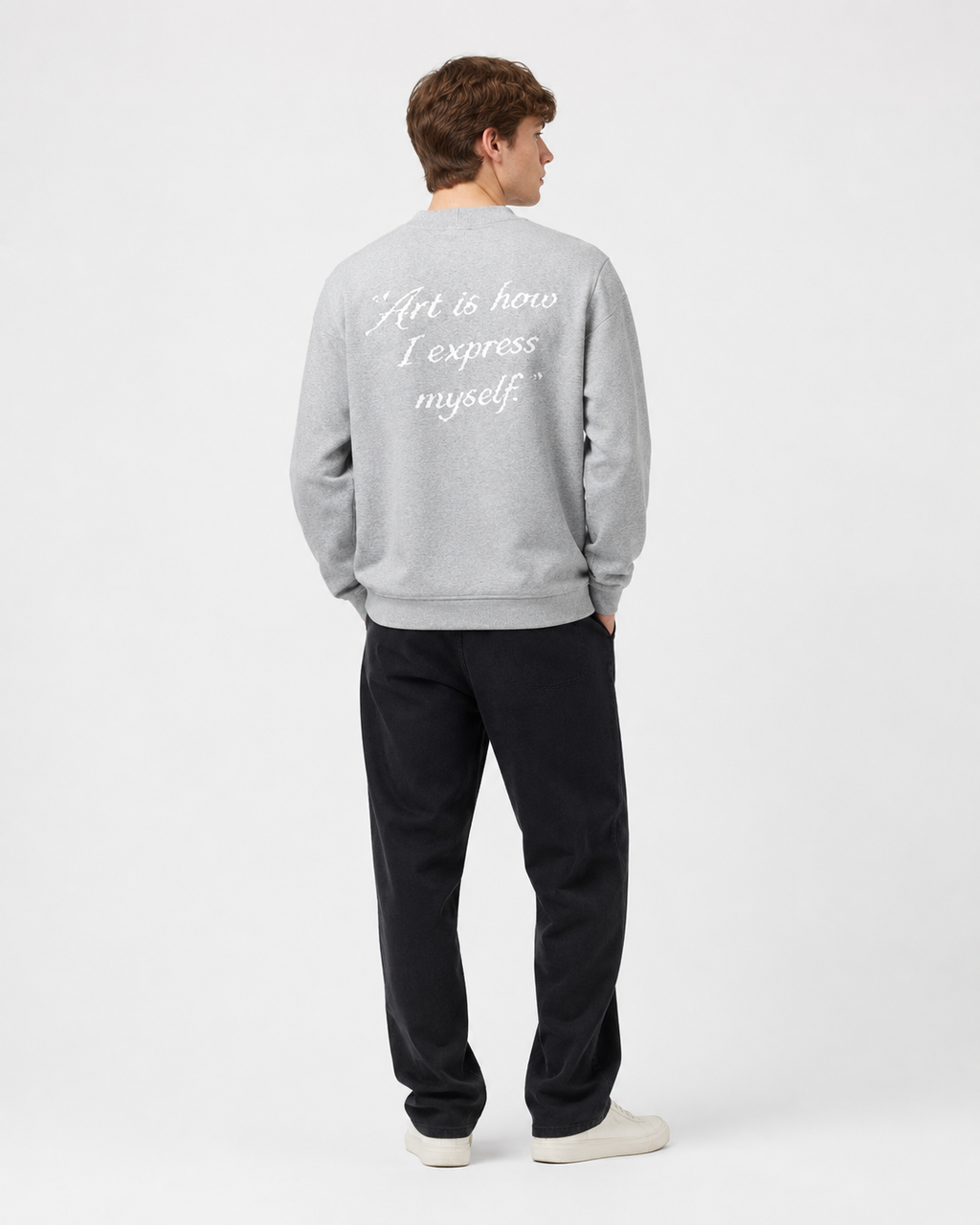"Art" Sweat Cardigan