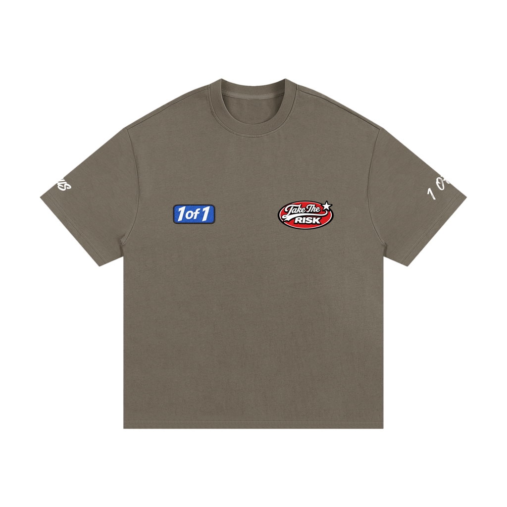 Camiseta esencial de algodón pesado