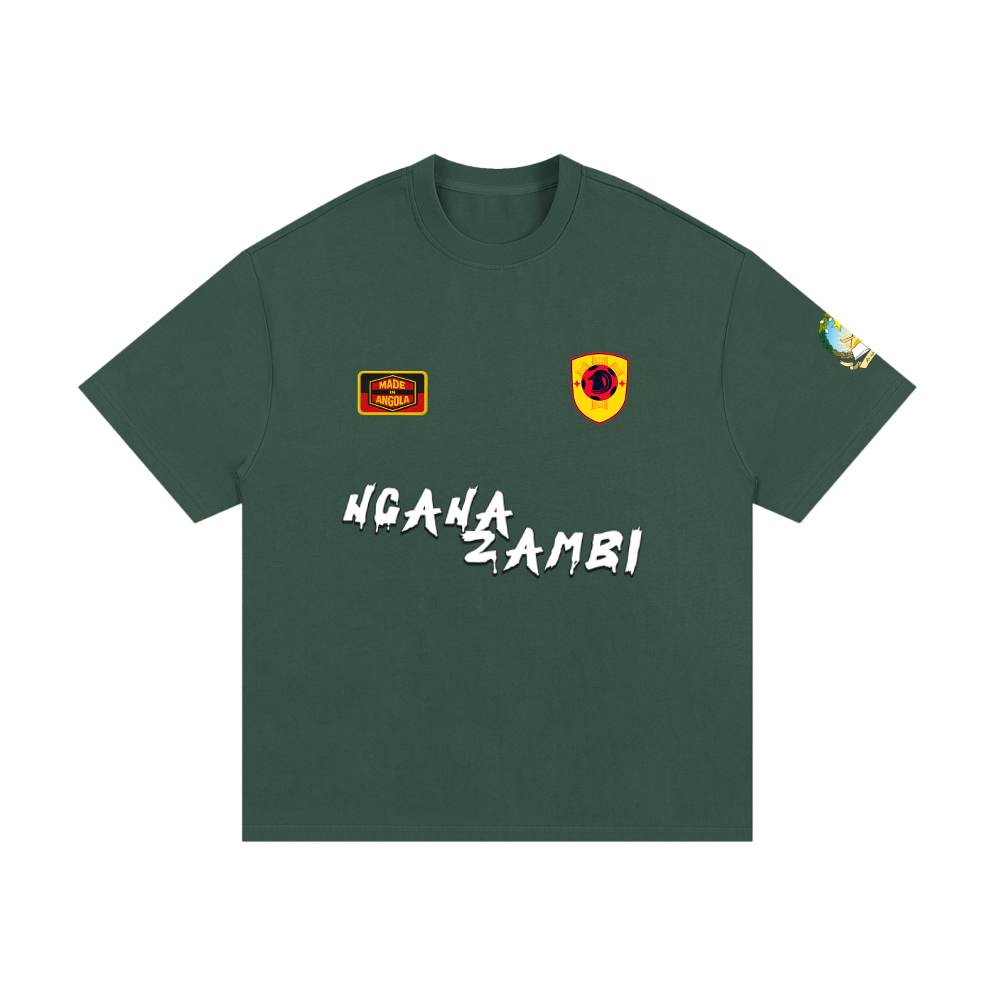 Camiseta de peso pesado "Angola" 