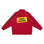 Chaqueta con mangas reflectantes "Antisocial" 