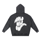 Sudadera con capucha y cremallera "World Wild Owners"
