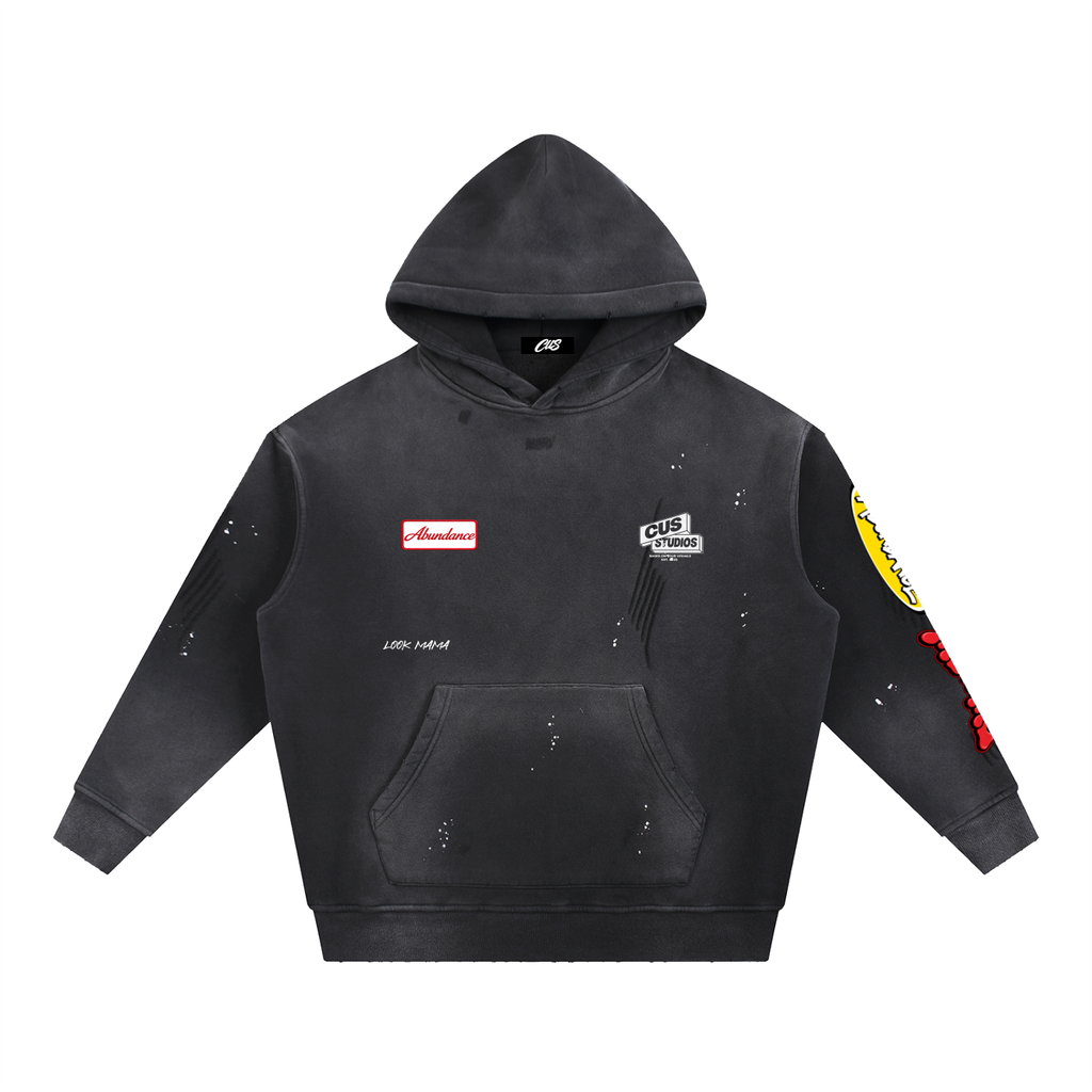 "Look Mom" Vintage Hoodie