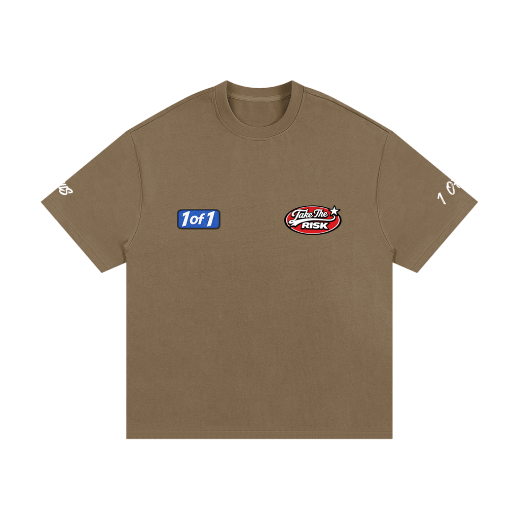 Camiseta esencial de algodón pesado