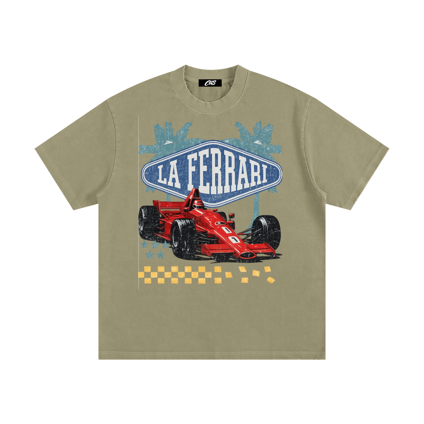 "La Ferrari" Vintage Washed T-Shirt
