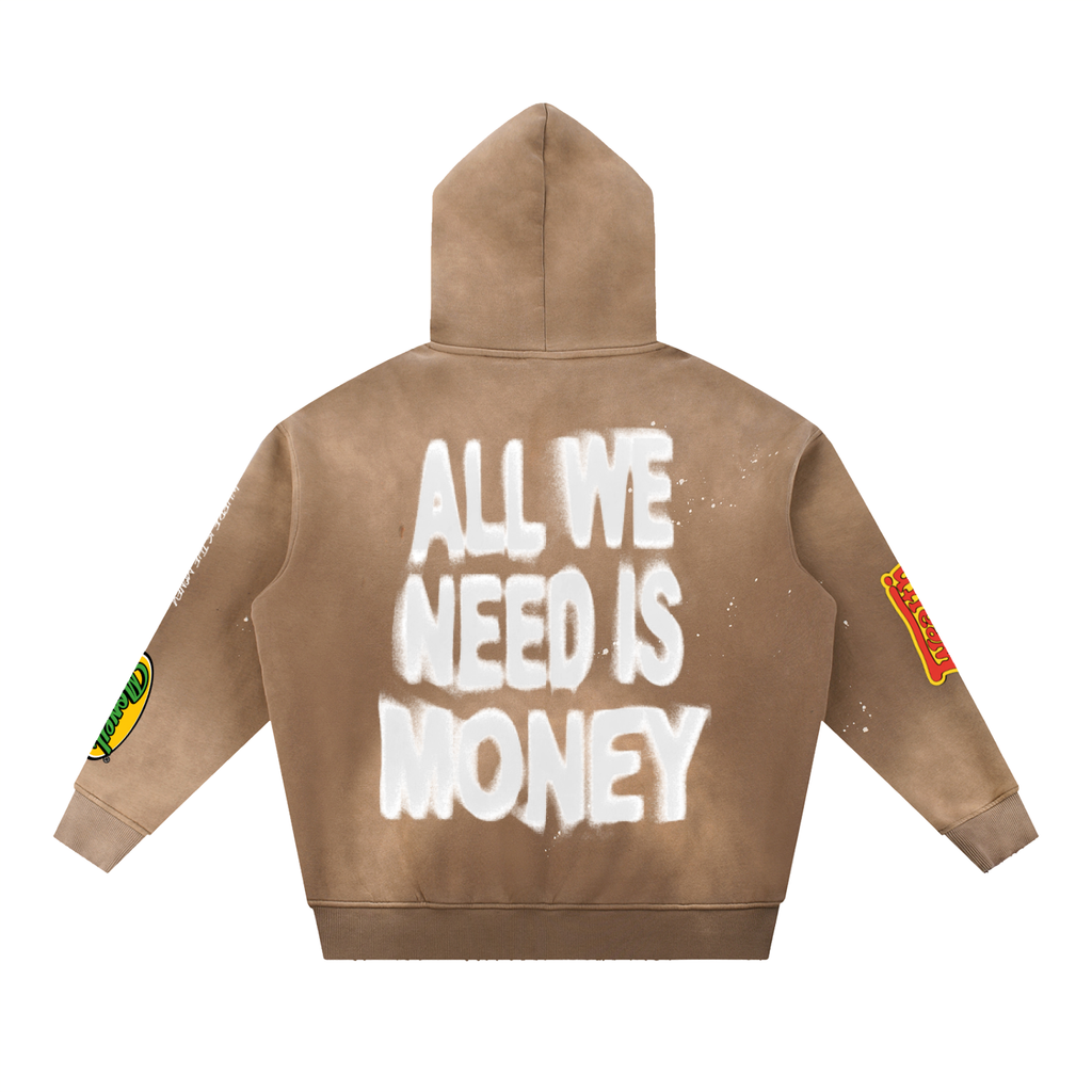 "Money" Vintage Hoodie