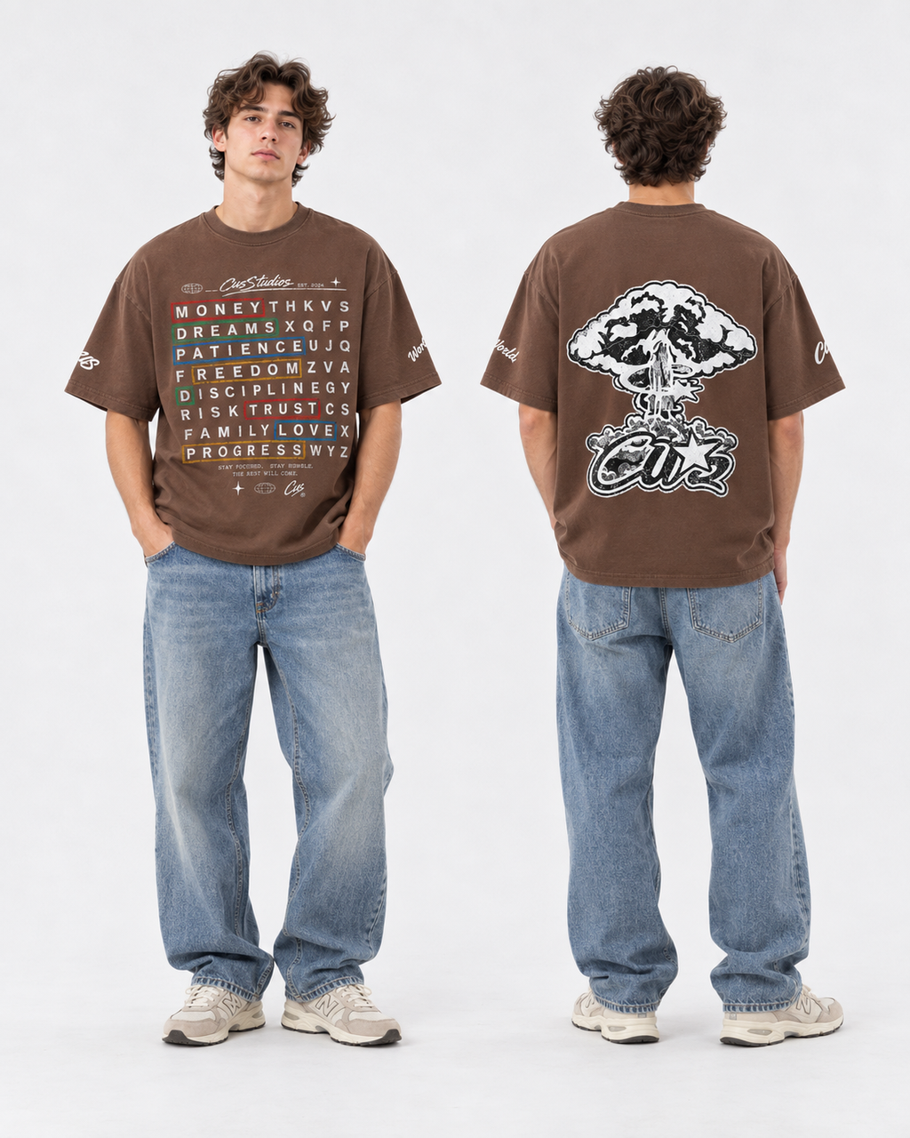 "The Code" Dark Tee