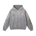 Sudadera con capucha extragrande "Esto no es IA"