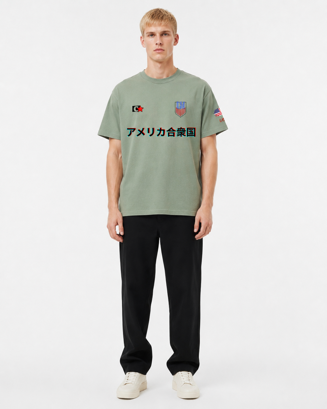 "USA" Away Heavyweight T-Shirt