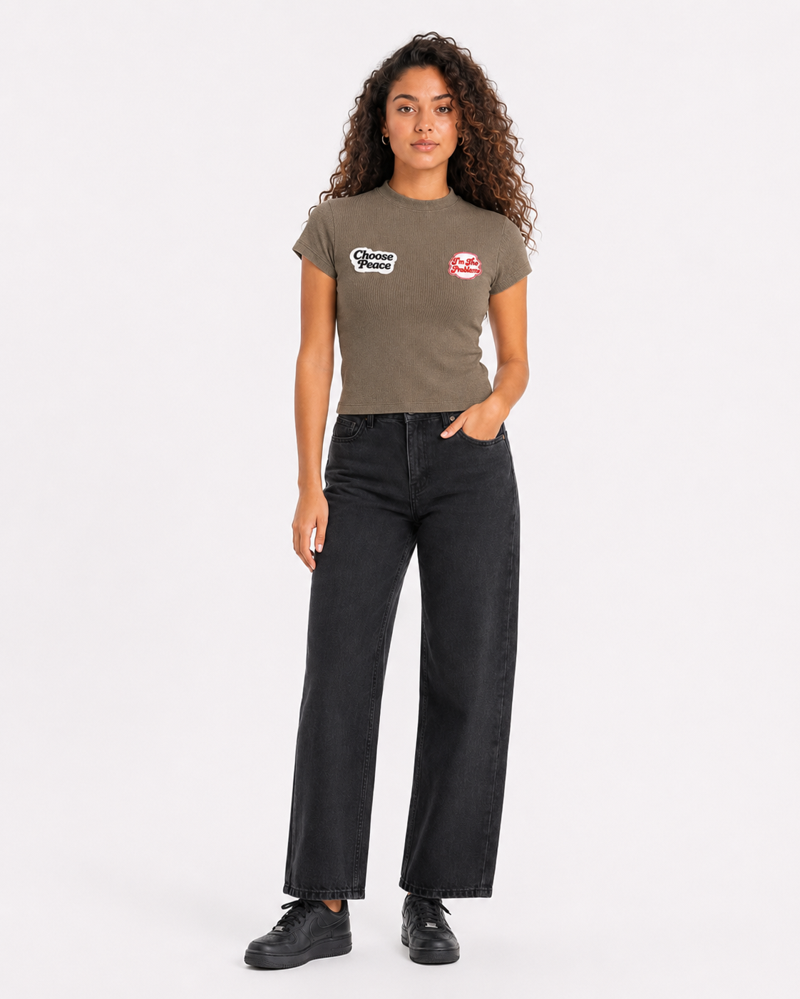 Camiseta entallada "Modo Femenino"