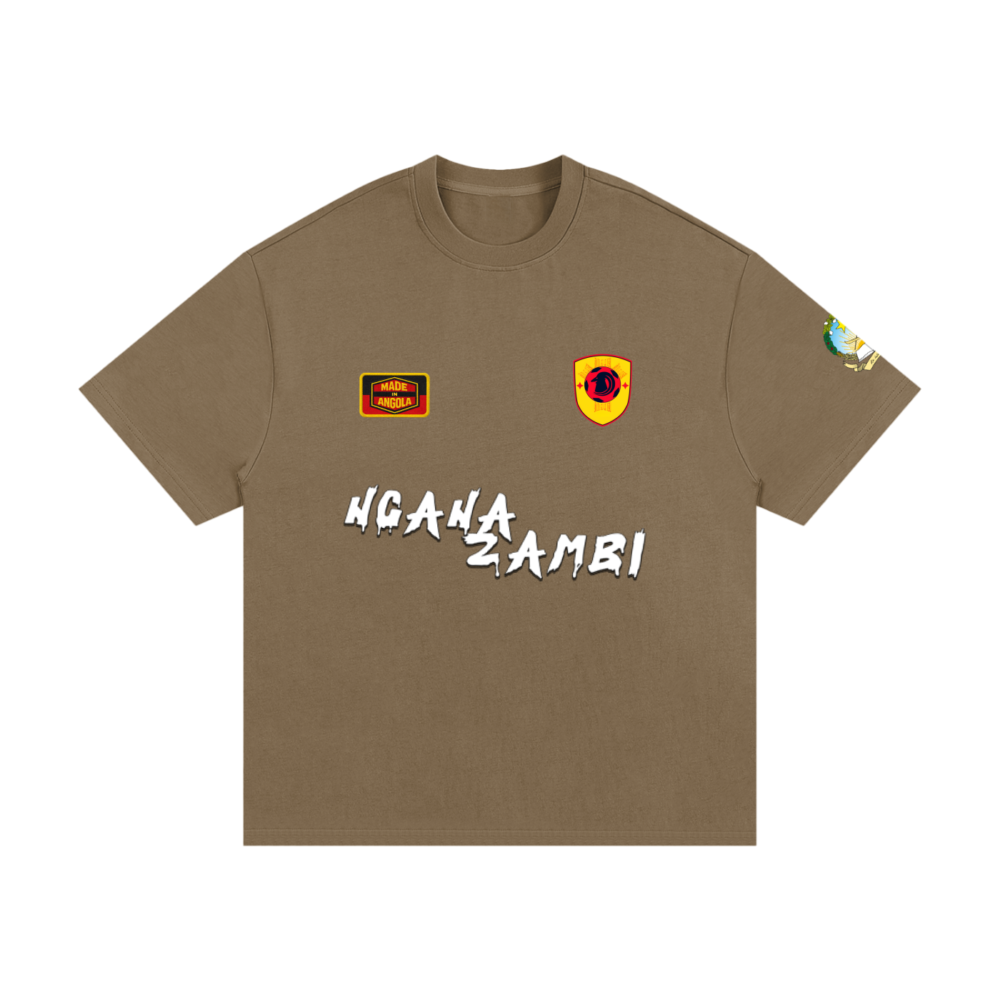Camiseta de peso pesado "Angola" 