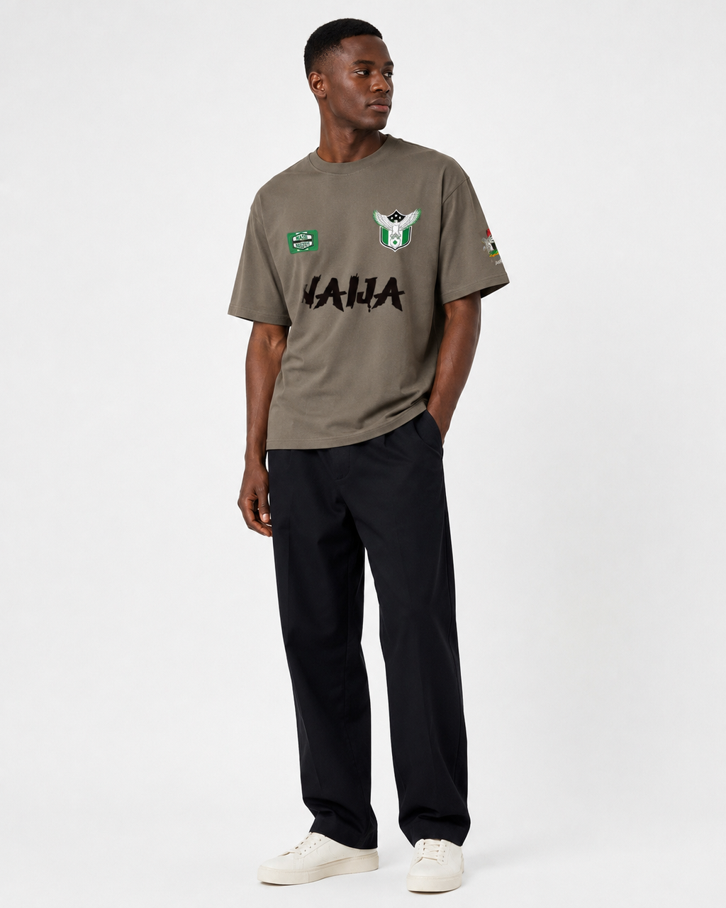 "Naija" Away Heavyweight T-Shirt