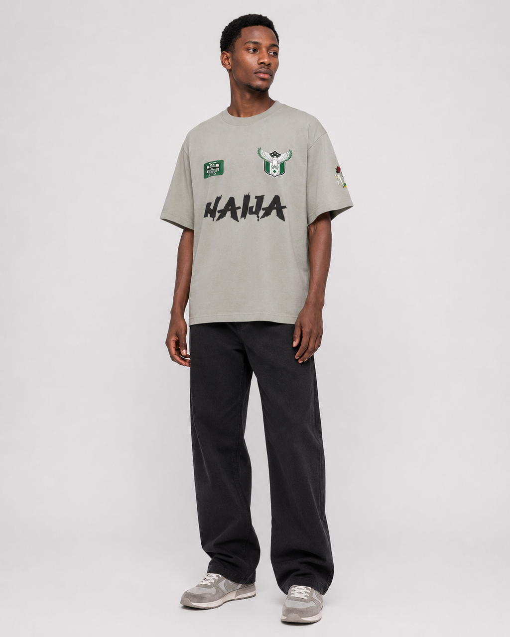"Naija" Away Heavyweight T-Shirt