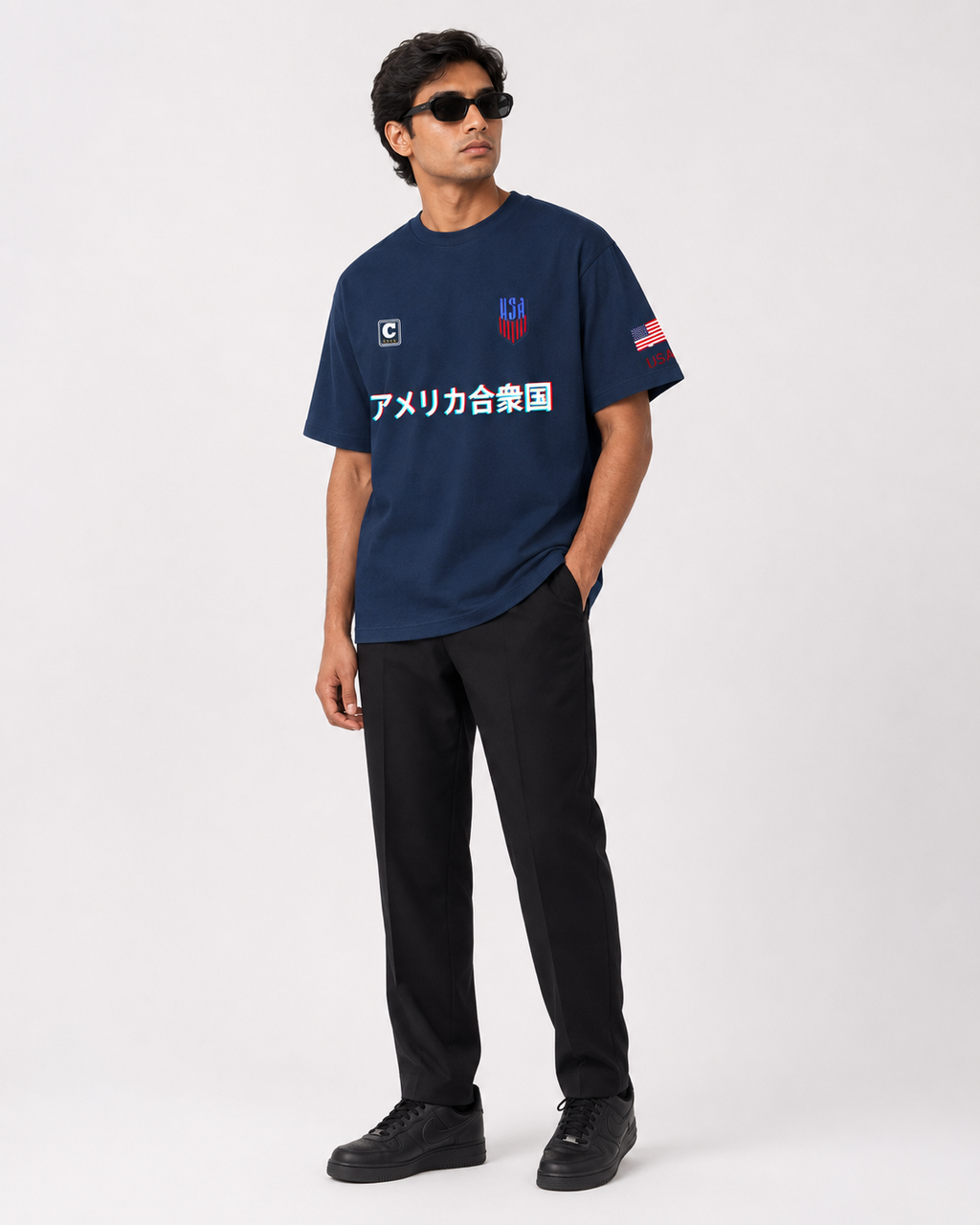 "USA" Home Heavyweight T-Shirt