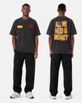 "Money Attraction" Vintage Wash T-shirt