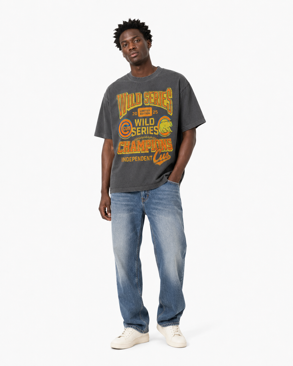 "Wild Series" Vintage Washed T-Shirt