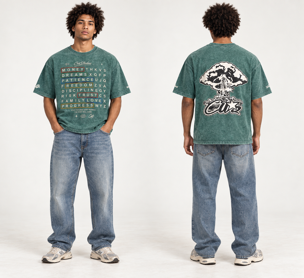 "The Code" Washed Tee