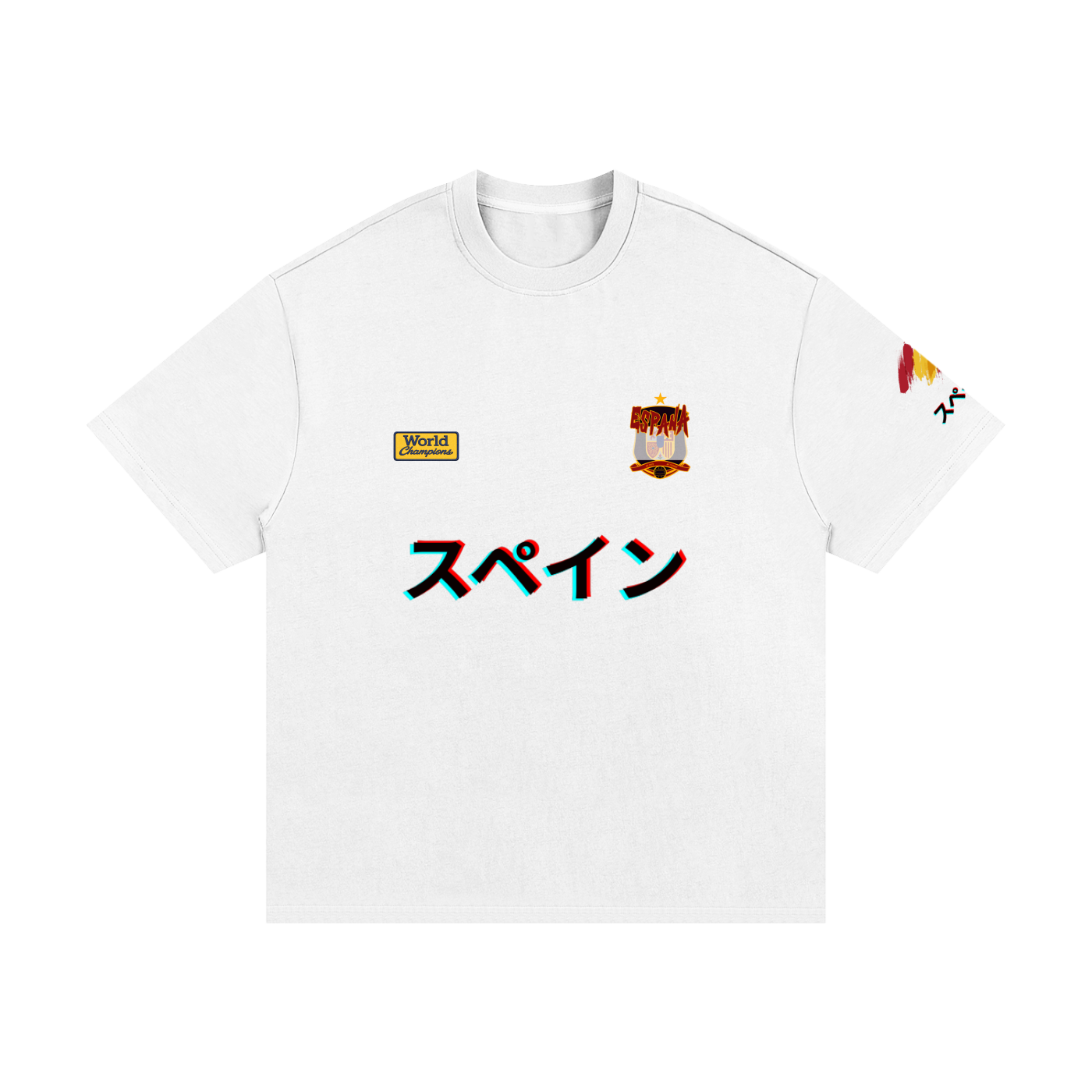 Camiseta de peso pesado "España" 