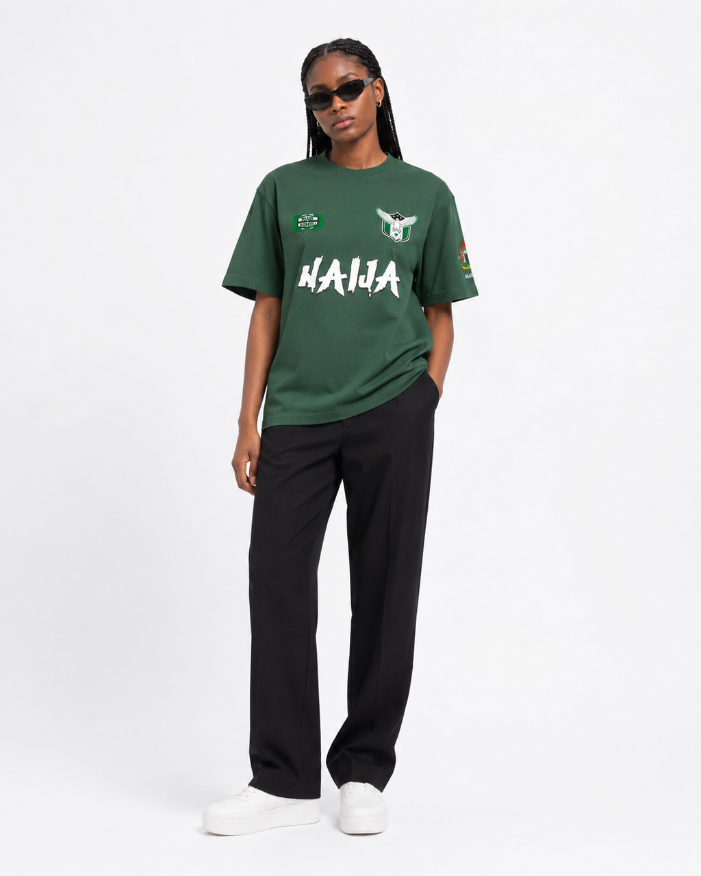 "Naija" Home Heavyweight T-Shirt