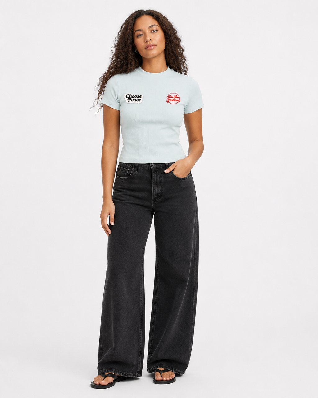 "Girly Mode" Slim Fit T-Shirt