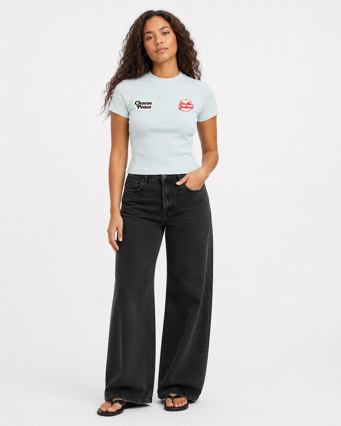 "Girly Mode" Slim Fit T-Shirt
