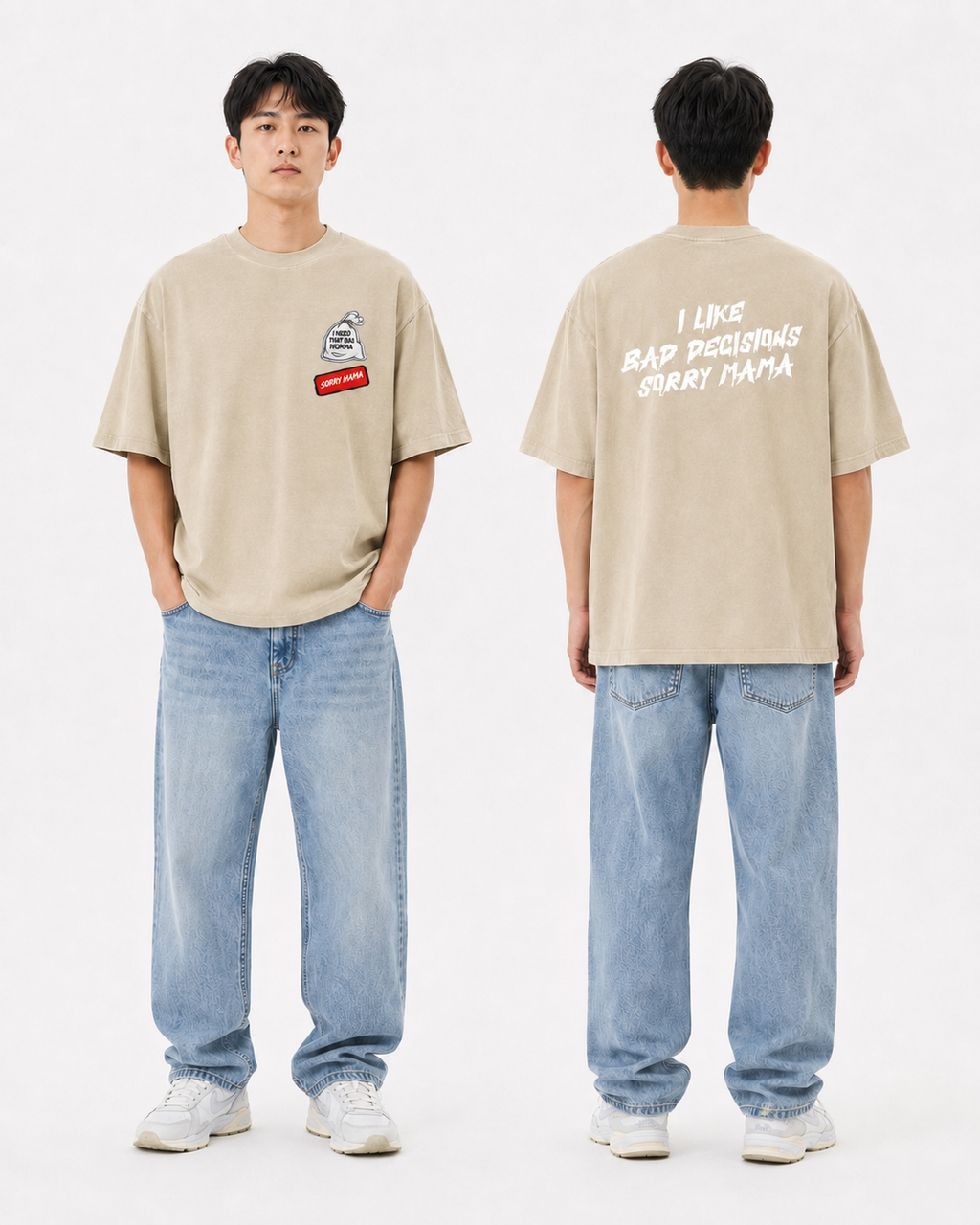 "Sorry Mama" Heavyweight T-shirt