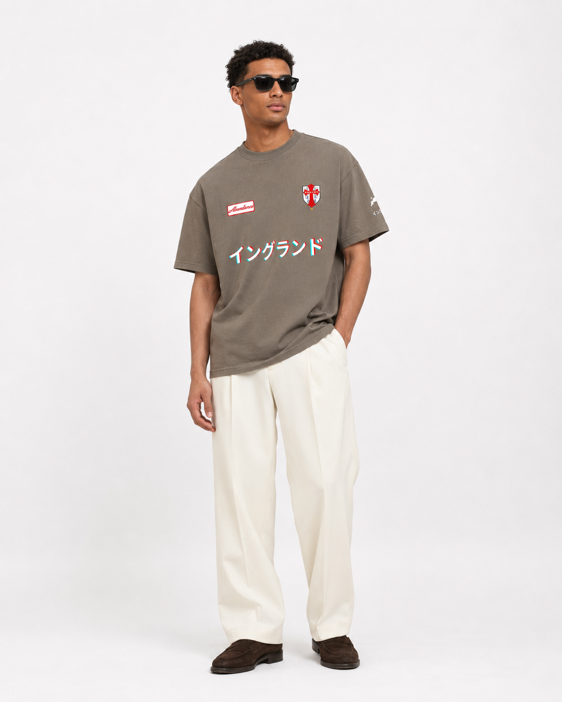 Camiseta de peso pesado "Inglaterra"