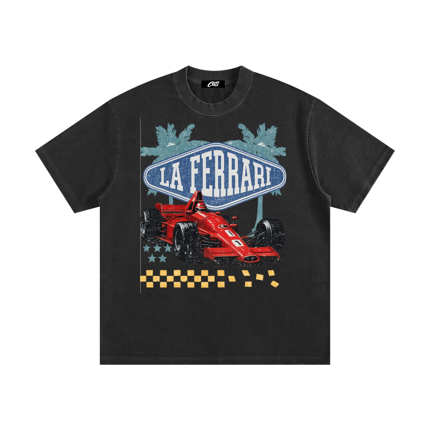 "La Ferrari" Vintage Washed T-Shirt