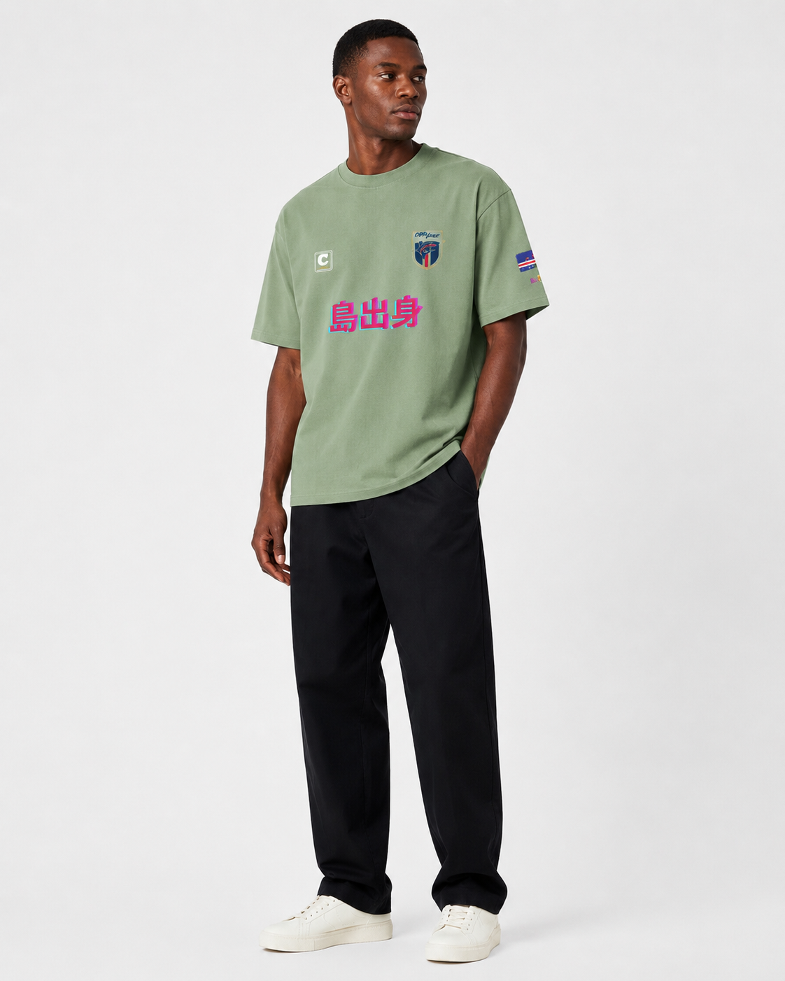 Camiseta de peso pesado "Cabo Verde" 