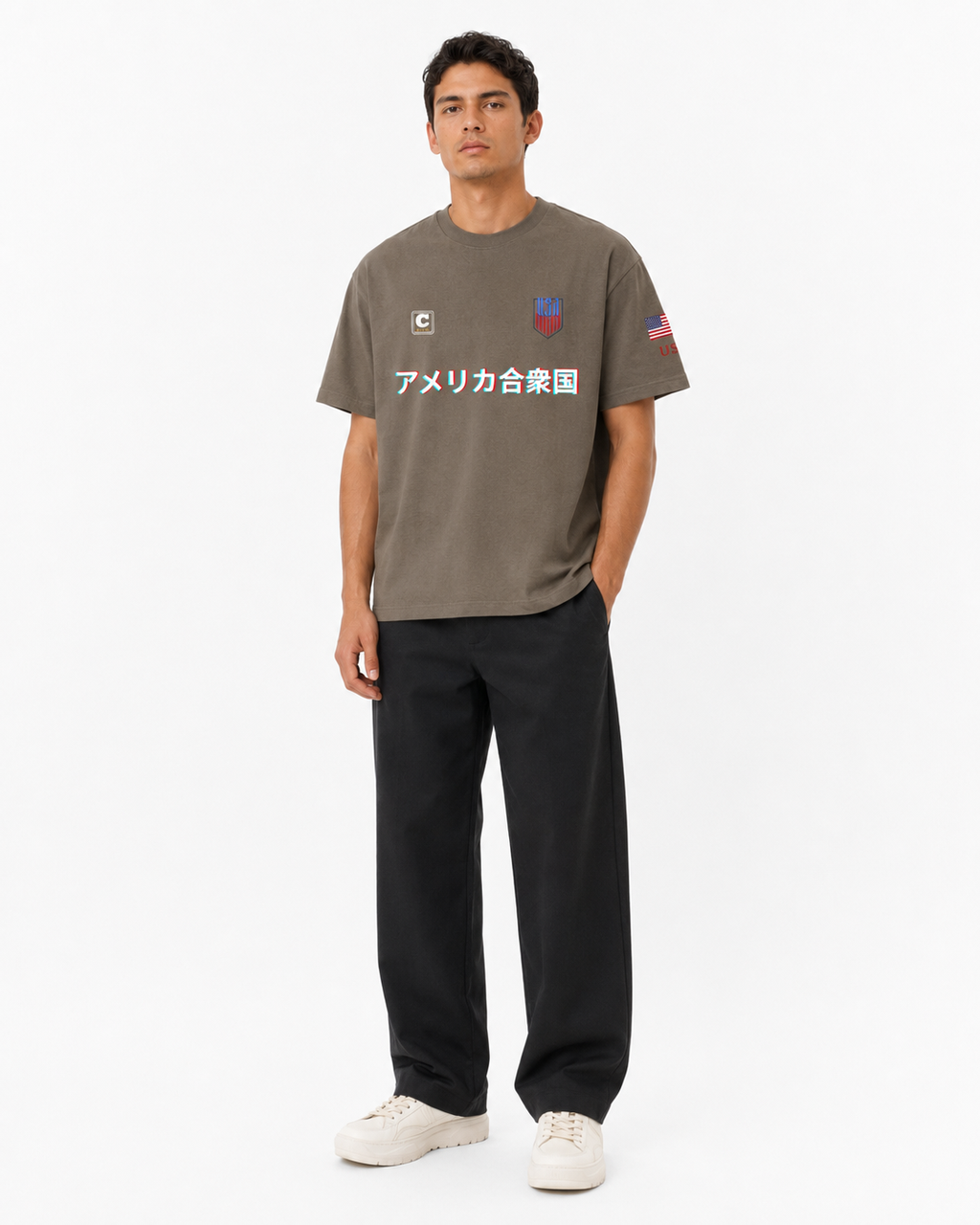 "USA" Home Heavyweight T-Shirt