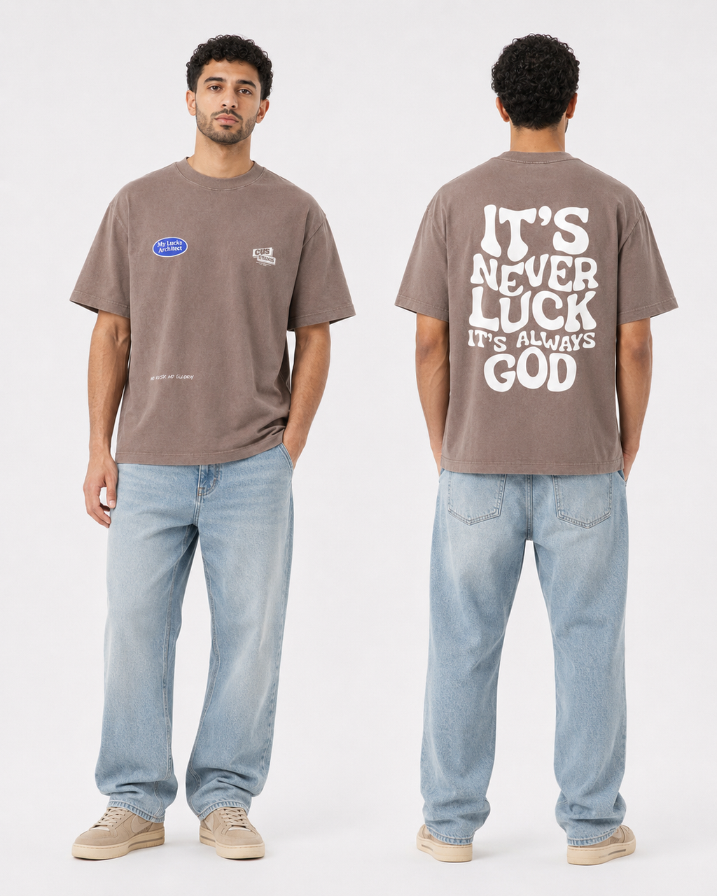 "Luck's Architect" Vintage T-shirt
