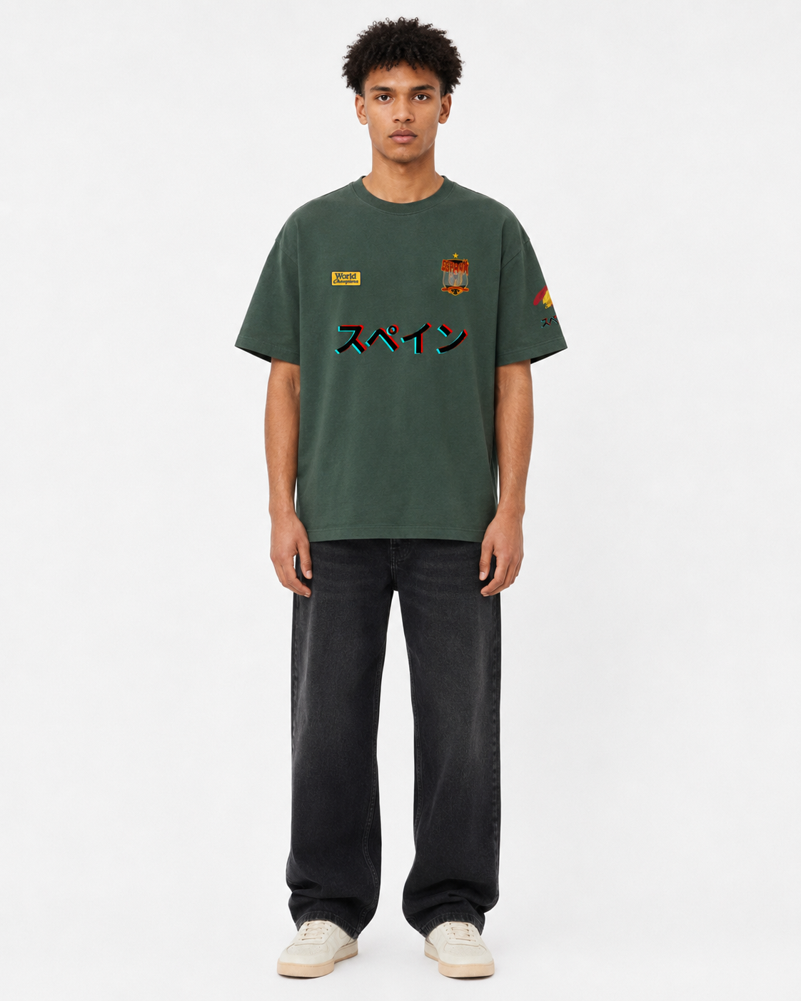 Camiseta de peso pesado "España" 