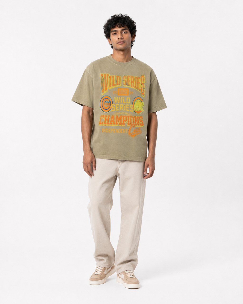 "Wild Series" Vintage Washed T-Shirt