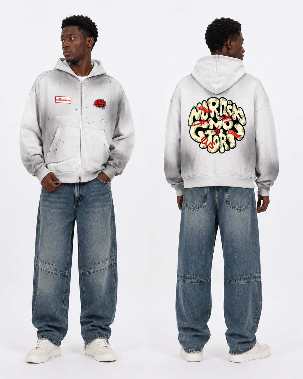 "No Risk" Zip Hoodie