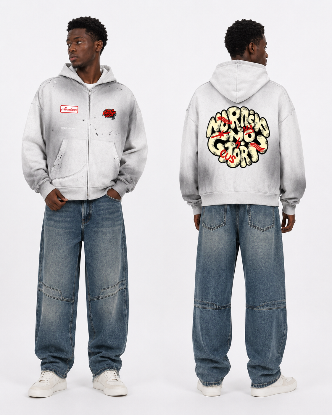 "No Risk" Zip Hoodie
