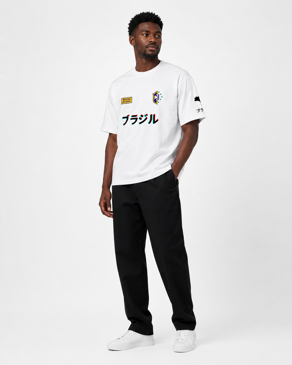 Camiseta pesada "Brasil"