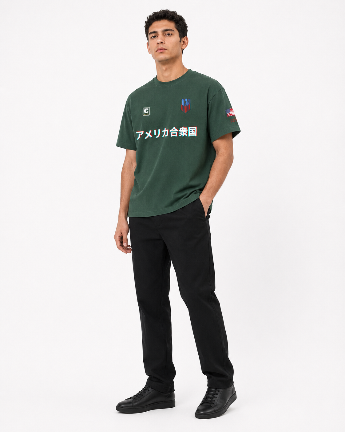 "USA" Home Heavyweight T-Shirt