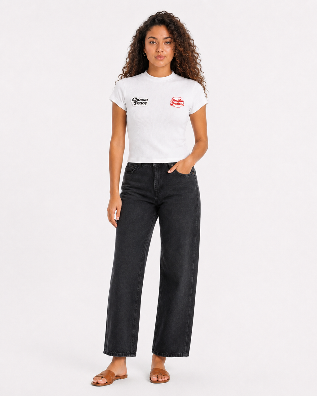"Girly Mode" Slim Fit T-Shirt
