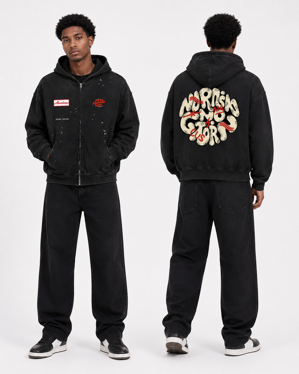"No Risk" Zip Hoodie