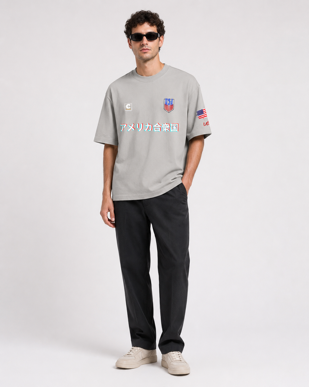 "USA" Home Heavyweight T-Shirt