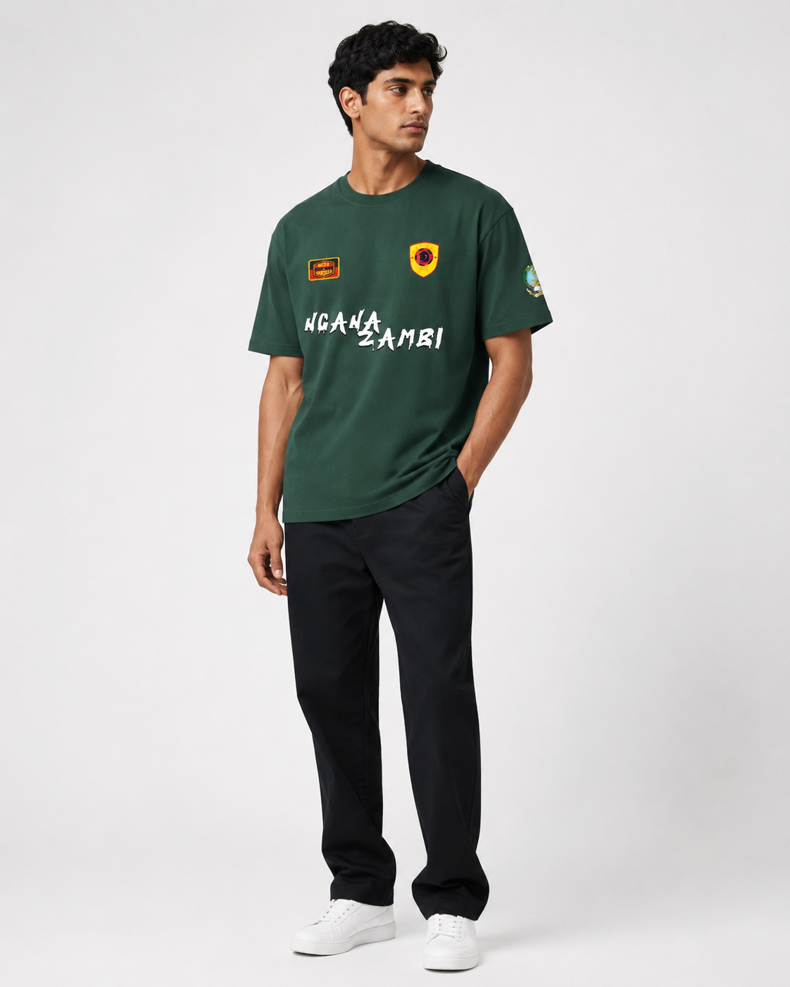 Camiseta de peso pesado "Angola" 