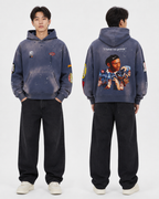 "No Prime" Washed Hoodie