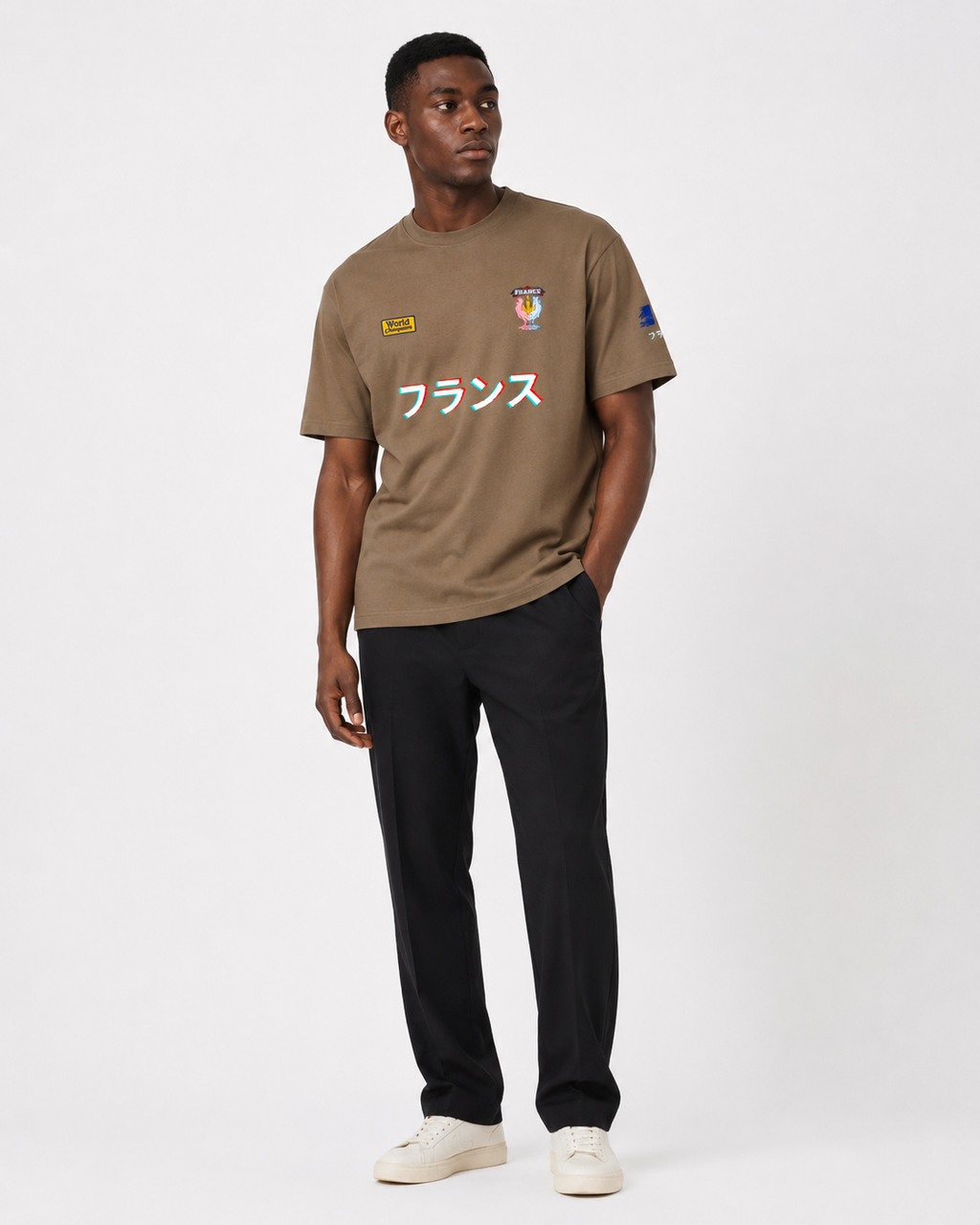 "France" Home Heavyweight T-Shirt
