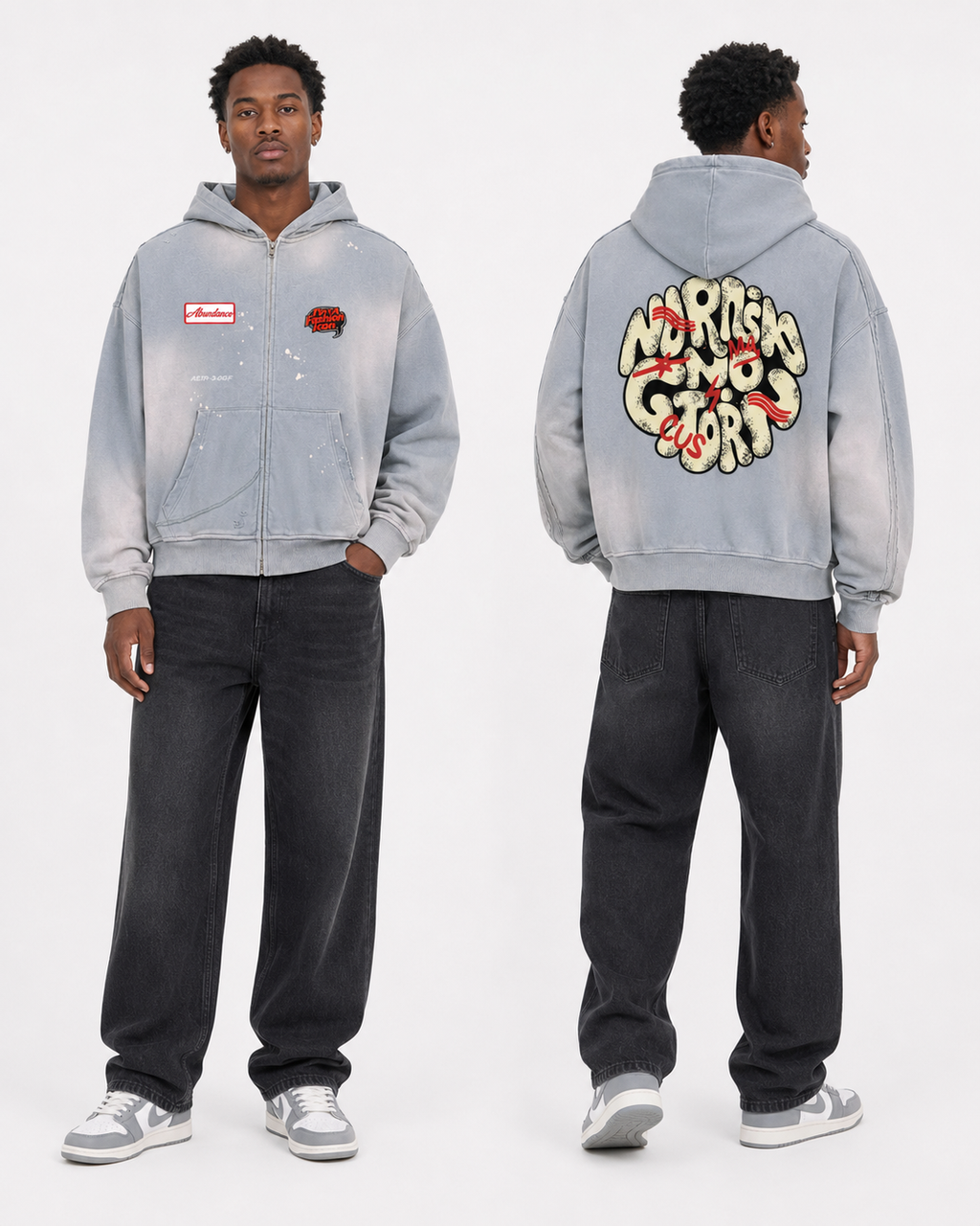 "No Risk" Zip Hoodie