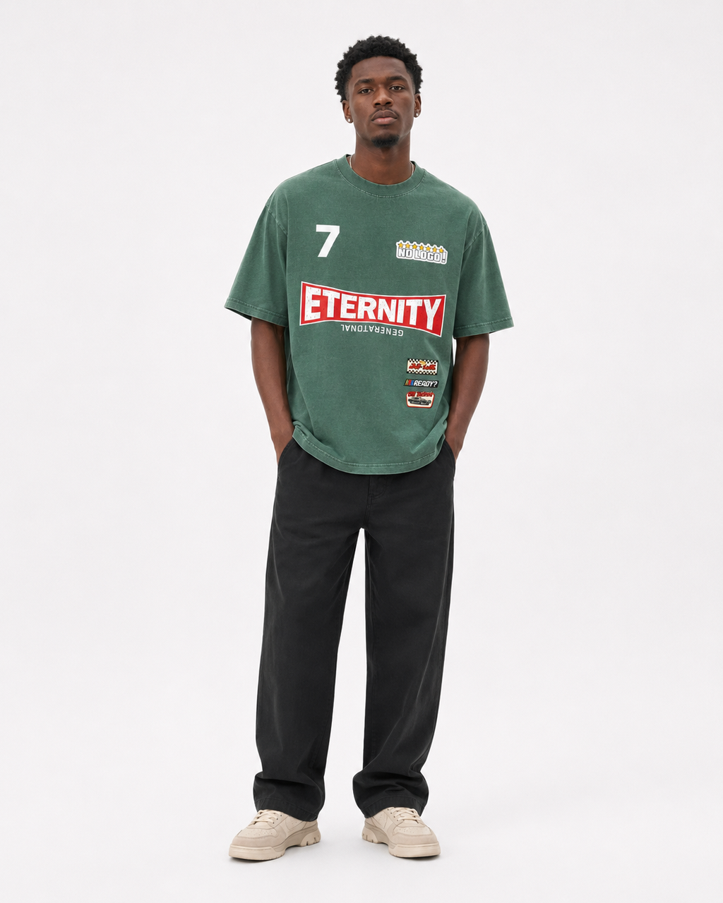 "Number 7" Vintage Washed T-Shirt