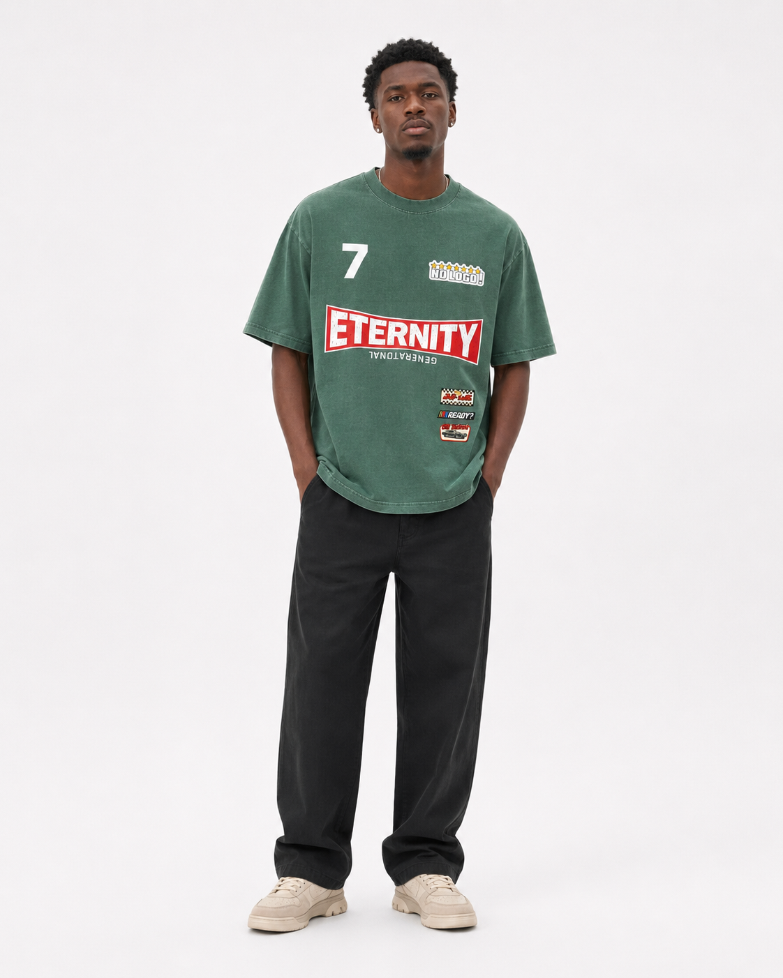 "Number 7" Vintage Washed T-Shirt
